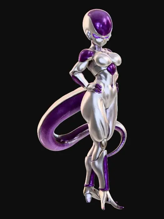 3D model for Frieza's Transformation, #villain#