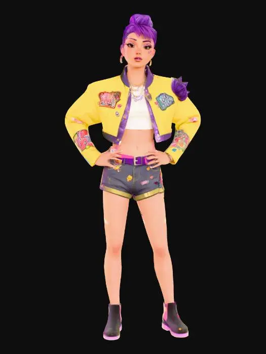 3D model for Cyber Style Icon