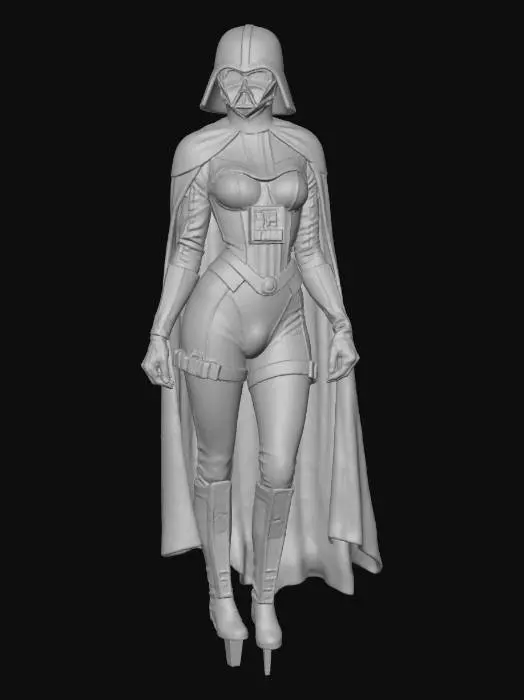 3D model for Dark Warrior Enigma, #villain#