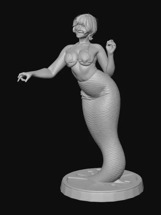 3D model for Mermaid Vibes