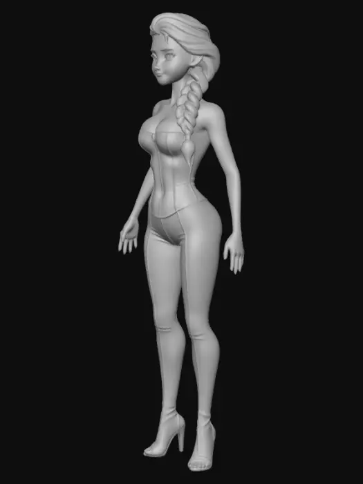 3D model for Winter Warrior