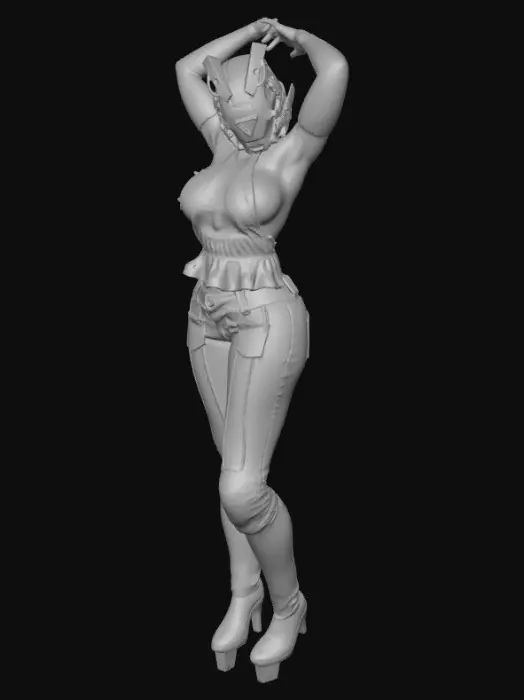 3D model for Neon Masked Acrobat