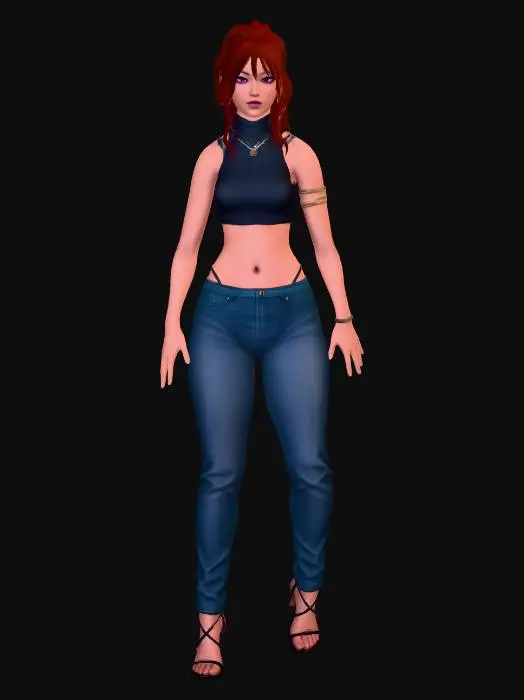 3D model for Crimson Chic