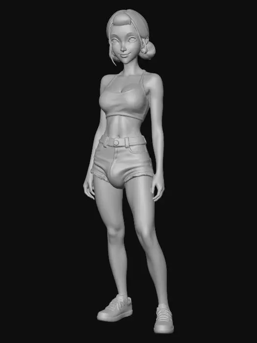 3D model for Zoey KPDH Futa
