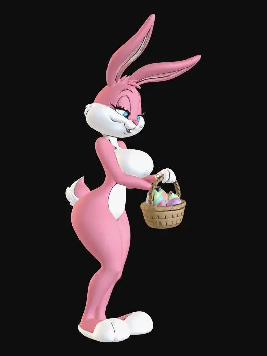 3D model for Babs Bunny Easter, #EasterEgg2026#