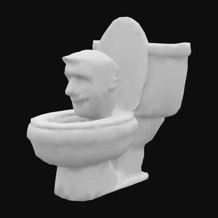 3D model for Smiling Toilet Head