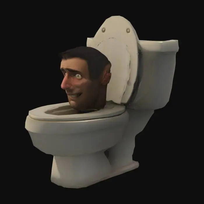 3D model for Smiling Toilet Head