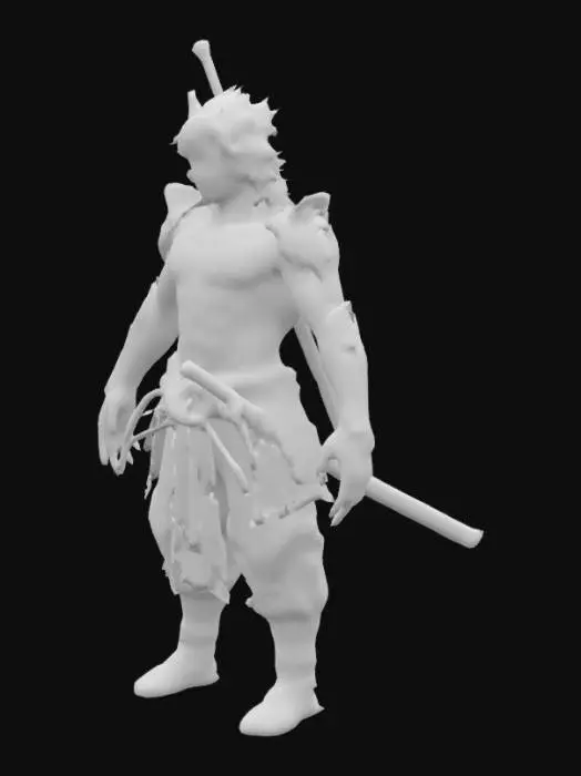 3D model for Samurai_Sentinel