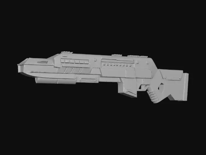 3D model for Sick as hell Railgun