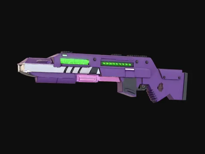 3D model for Sick as hell Railgun
