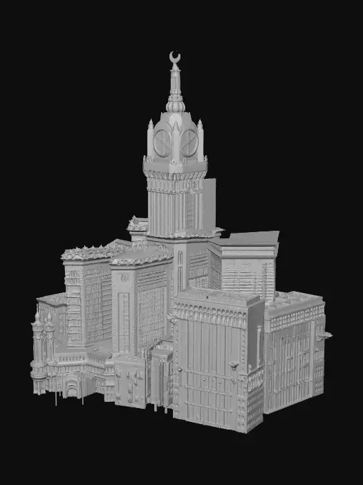 3D model for Clock Tower at Dusk