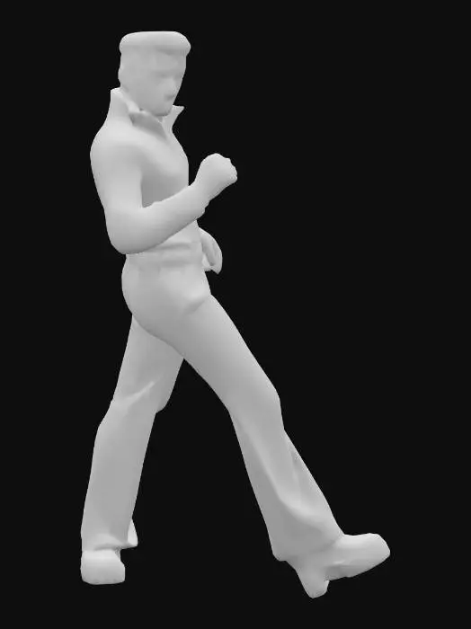 3D model for Can you create a male disco dancer