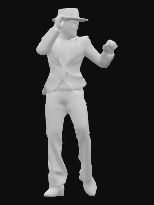 3D model for Can you create a male disco dancer