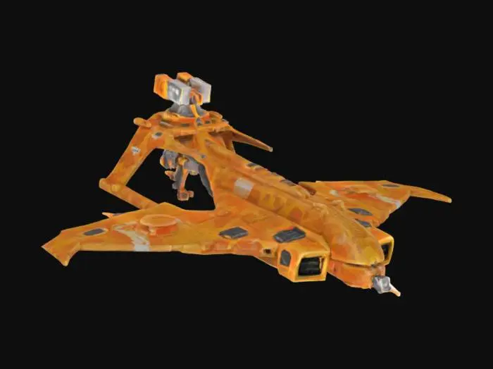 3D model for Tau AX39 Sunshark Bomber