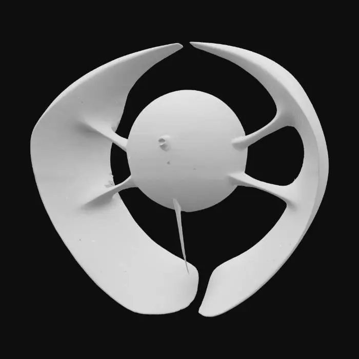 3D model for Riflebird Class Voidship