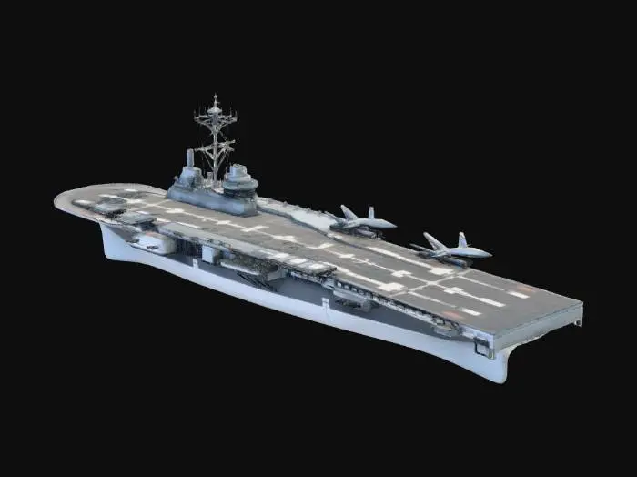 3D model for portaerei