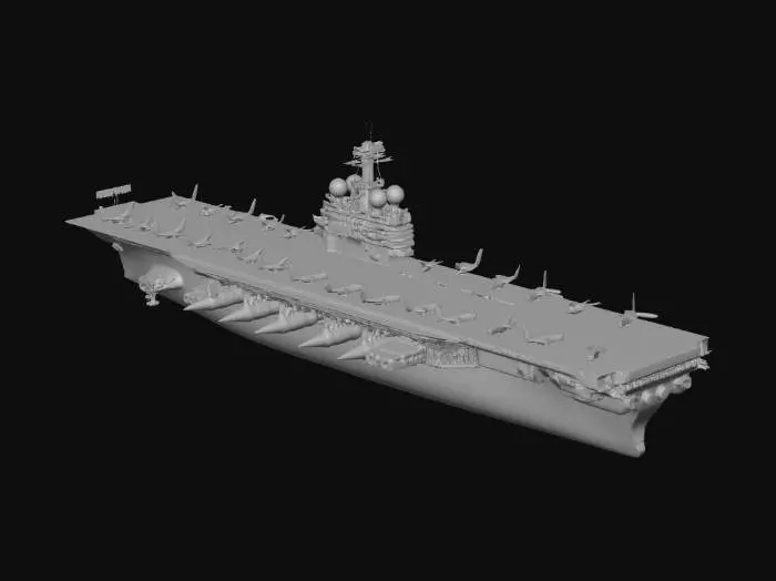 3D model for portaerei