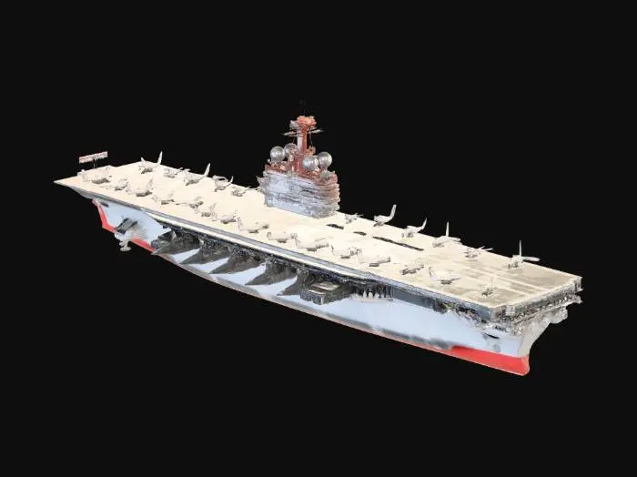 3D model for portaerei