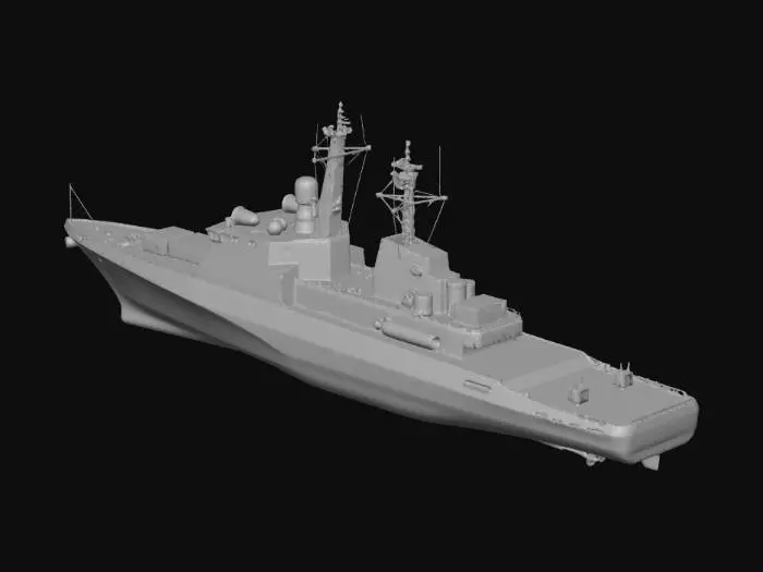 3D model for fregata da guerra piccola