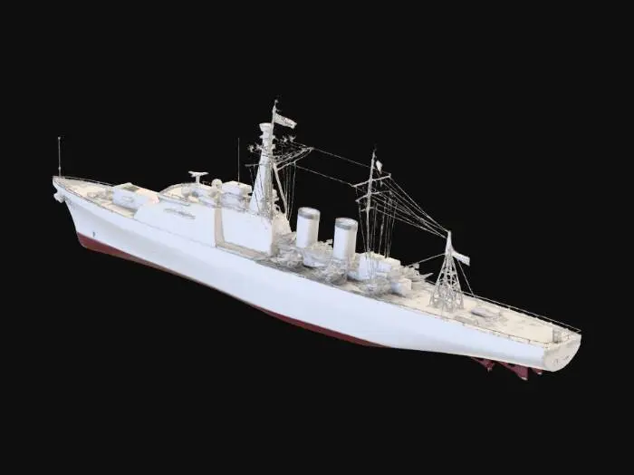 3D model for nave da guerra