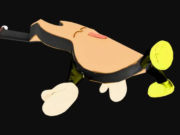 3D model for 봇치더락 기타오