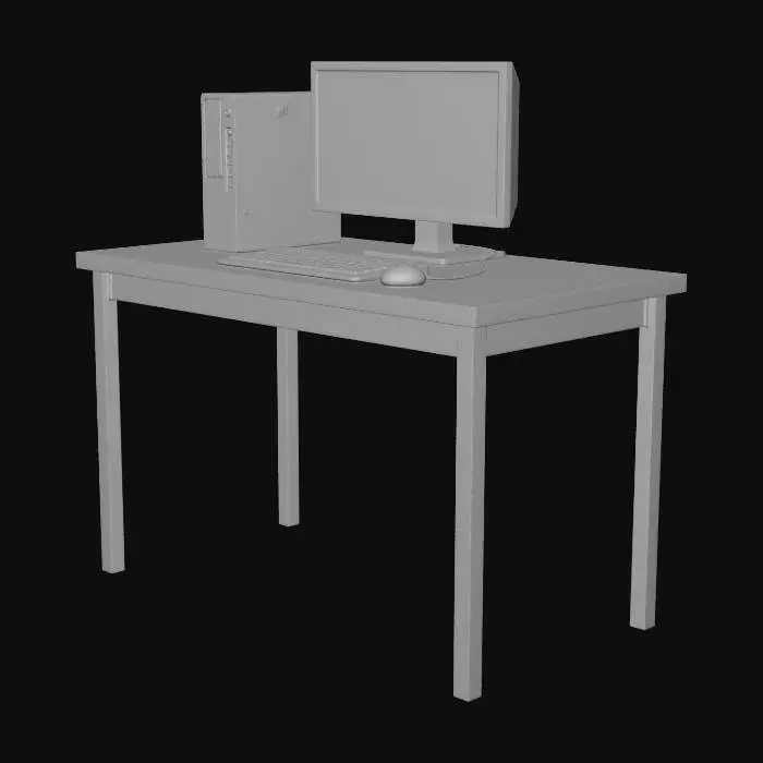 3D model for Workstation Minimalism