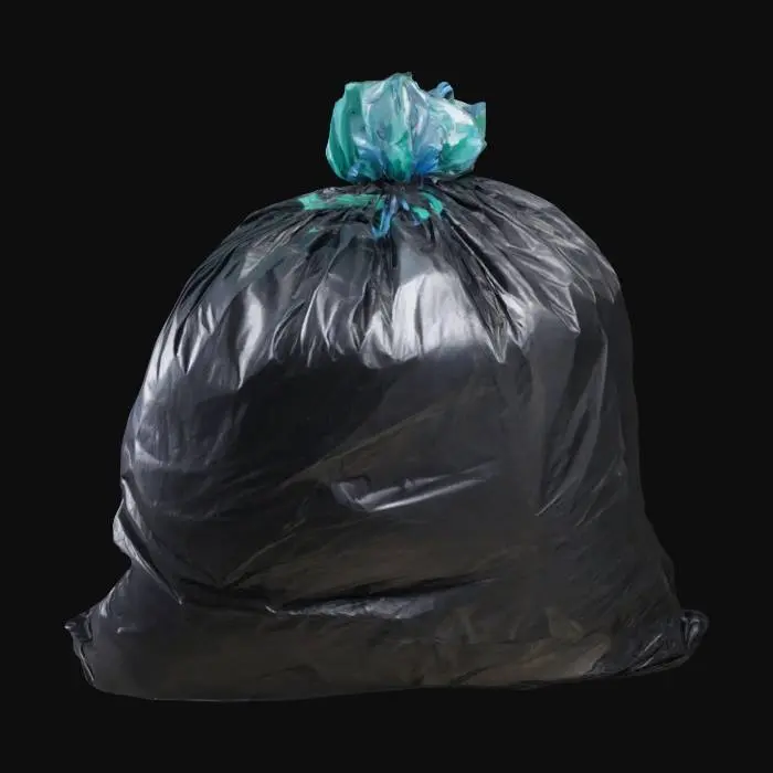 3D model for full trash bag