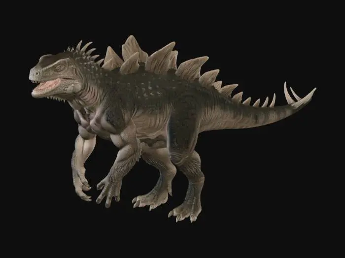 3D model for Spiked Colossus