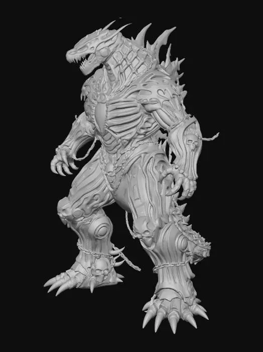 3D model for Emberbound Colossus