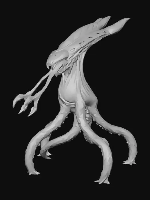 3D model for Abyssal Harbinger