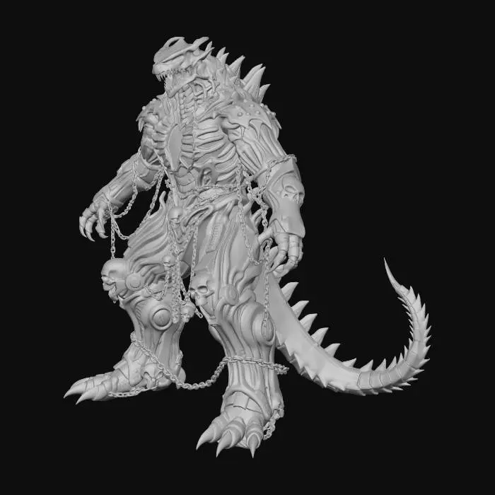 3D model for Emberbound Colossus