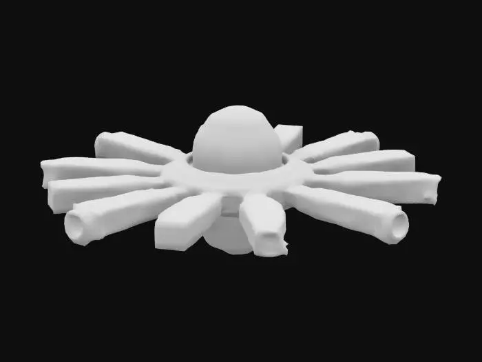 3D model for space station, Sci-Fi