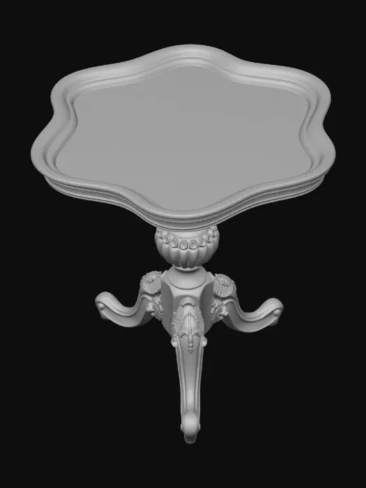 3D model for Pedestal Table