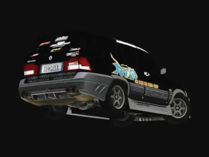 3D model for Neon Garage Teal Thunder