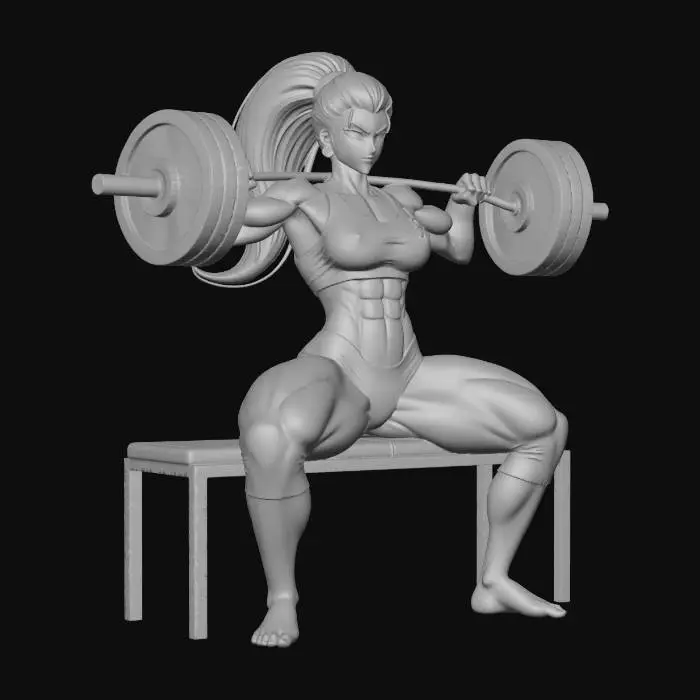 3D model for Muscle Rocket