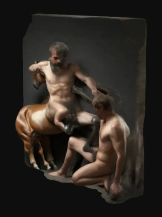 3D model for metope del Partenope