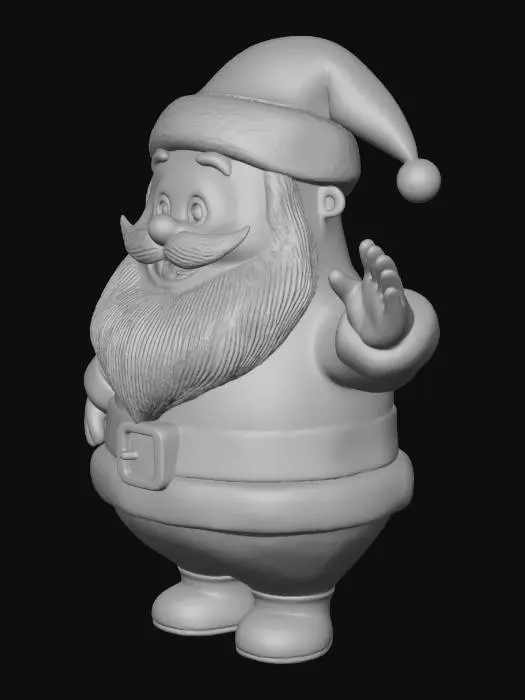 3D model for Santa Wave