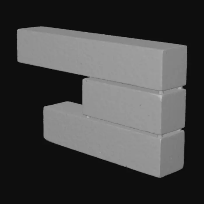 3D model for Wooden Directional Signage