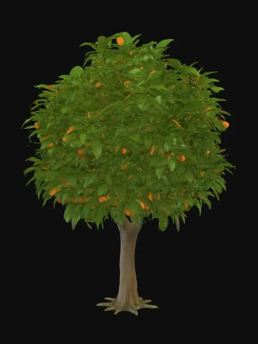 3D model for Orange Abundance