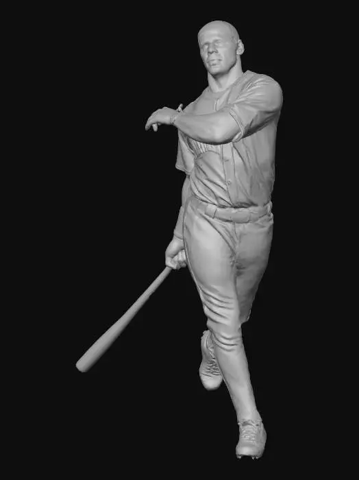 3D model for Baseball Swinging Moment