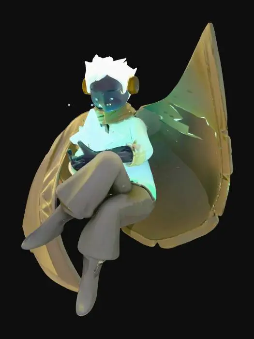 3D model for The Wanderer