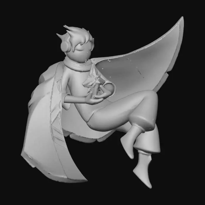 3D model for The Wanderer