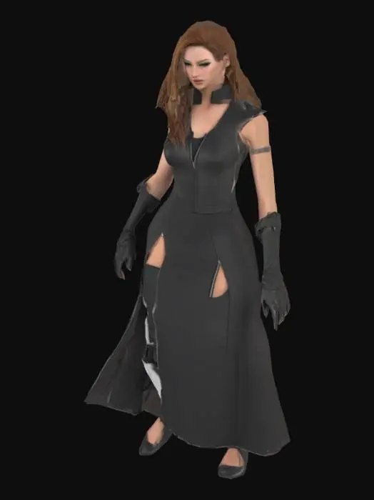 3D model for Chica futurista