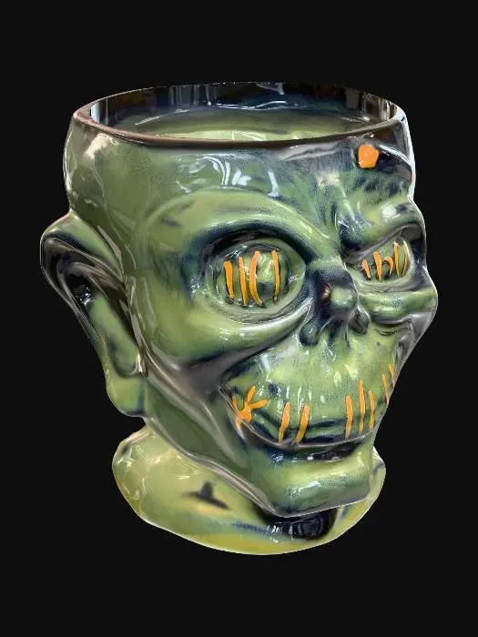 3D model for Stitched Grin Skull