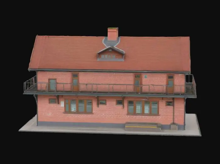 3D model for stellwerk bahnhof darmstadt
