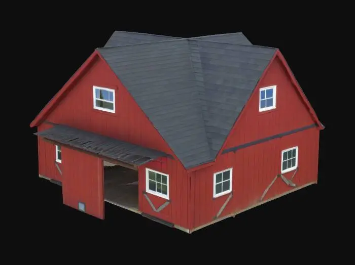 3D model for scheunenhaus

