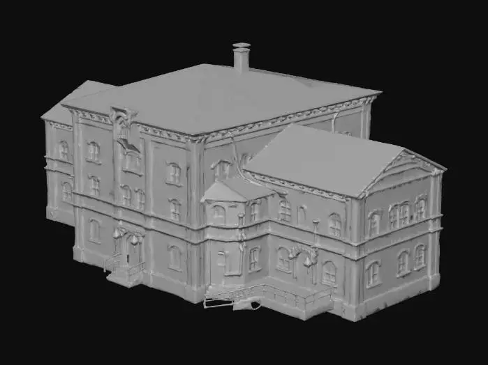 3D model for Historic train station