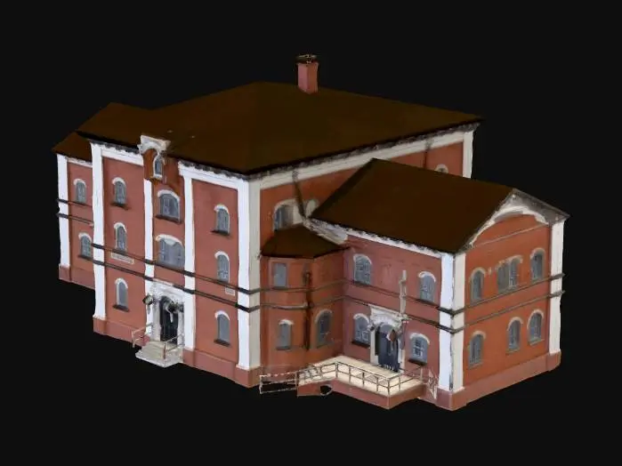 3D model for Historic train station
