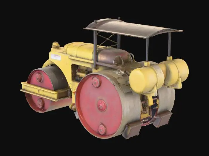 3D model for Straßenwalze