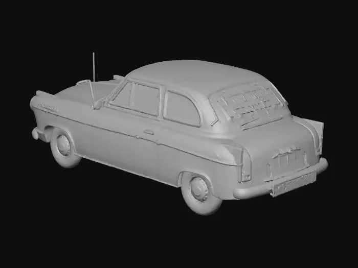 3D model for Classic Retro Car